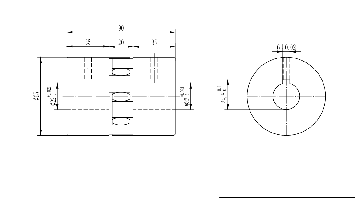 Муфта GR 28 тип ROTEX 22H7 22H7