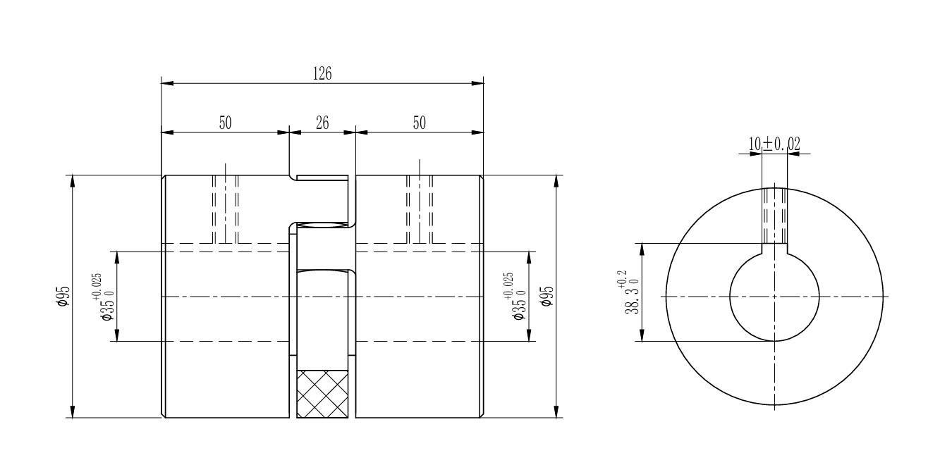 Муфта GR 42 тип ROTEX 35H7 35H7