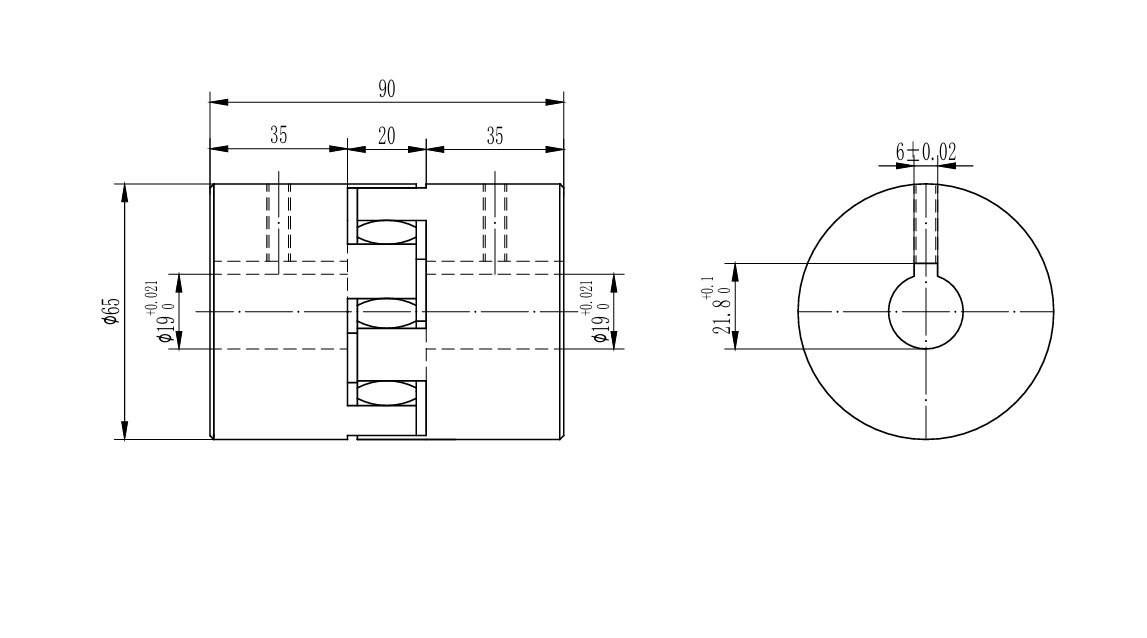 Муфта GR 28 тип ROTEX 19H7 19H7