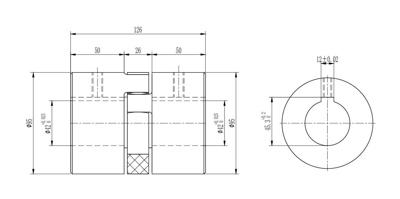Муфта GR 42 тип ROTEX 42H7 42H7