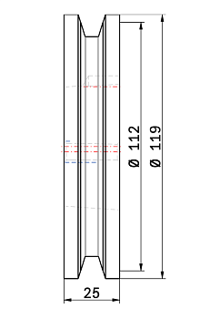 Шкив SPB TB 112/1 1610